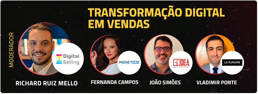 Painel Transformação Digital em vendas